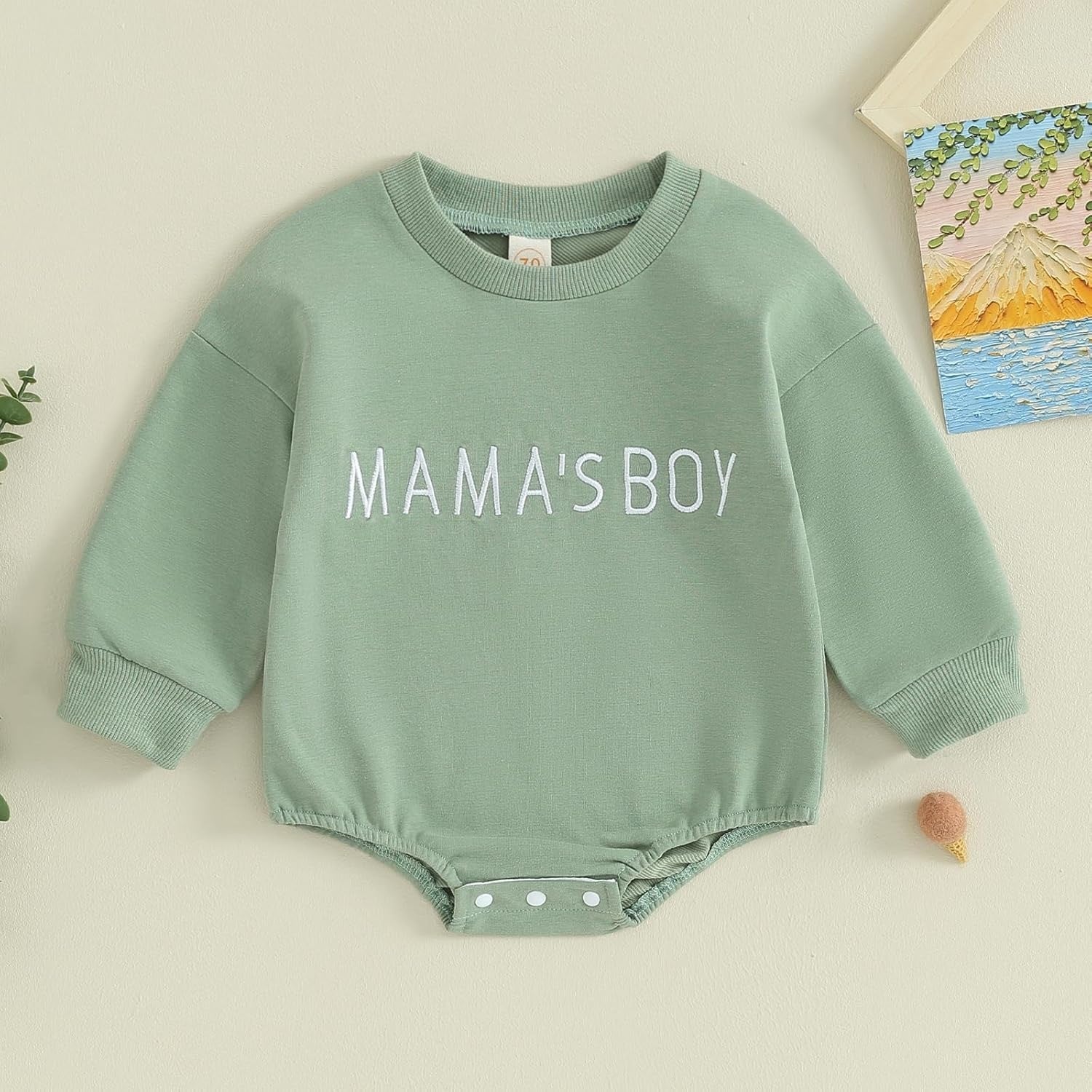 Moederskleintje™ Mama's Boy winter romper